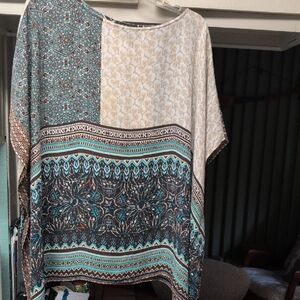 Zozo Women's Tunic with Geometric Patterns